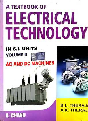 ELECTRICAL TECHNOLOGY (VOL-2)