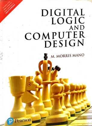 DIGITAL LOGIC AND COMPUTER DESIGN