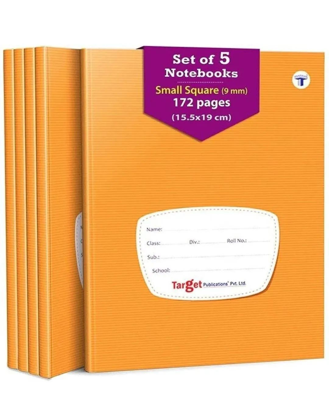 SMALL  SQ 1/2 Inch 172 Pages