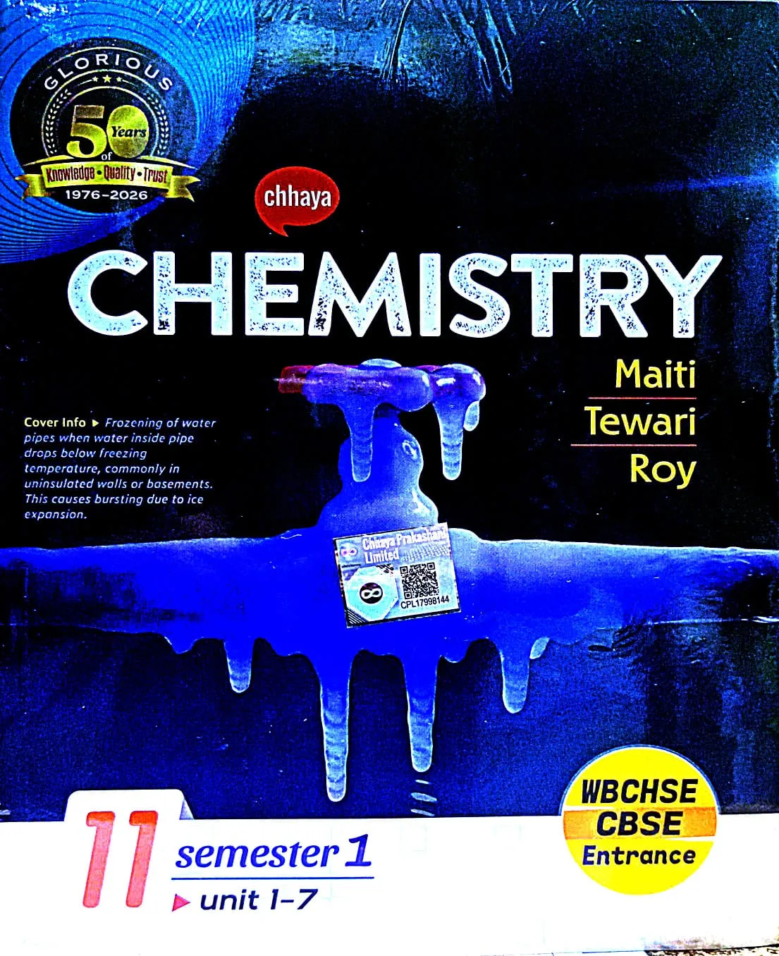 CHEMISTRY-XI (Sem-1&2) [CHHAYA]
