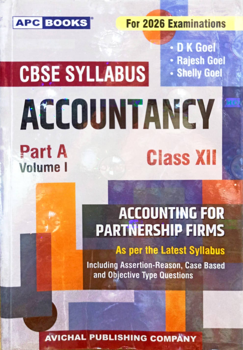ACCOUNTANCY-XII (PART-A) [APC]