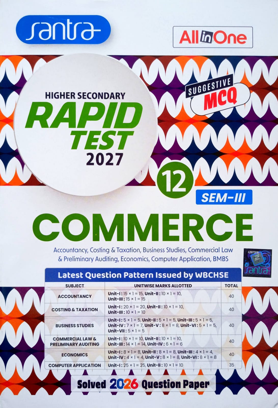 RAPID TEST COMMERCE-XII [SANTRA]