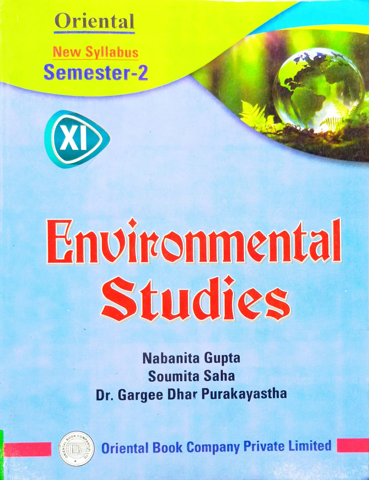 ENVIRONMENTAL-XI (Sem-2) [ORIENTAL]