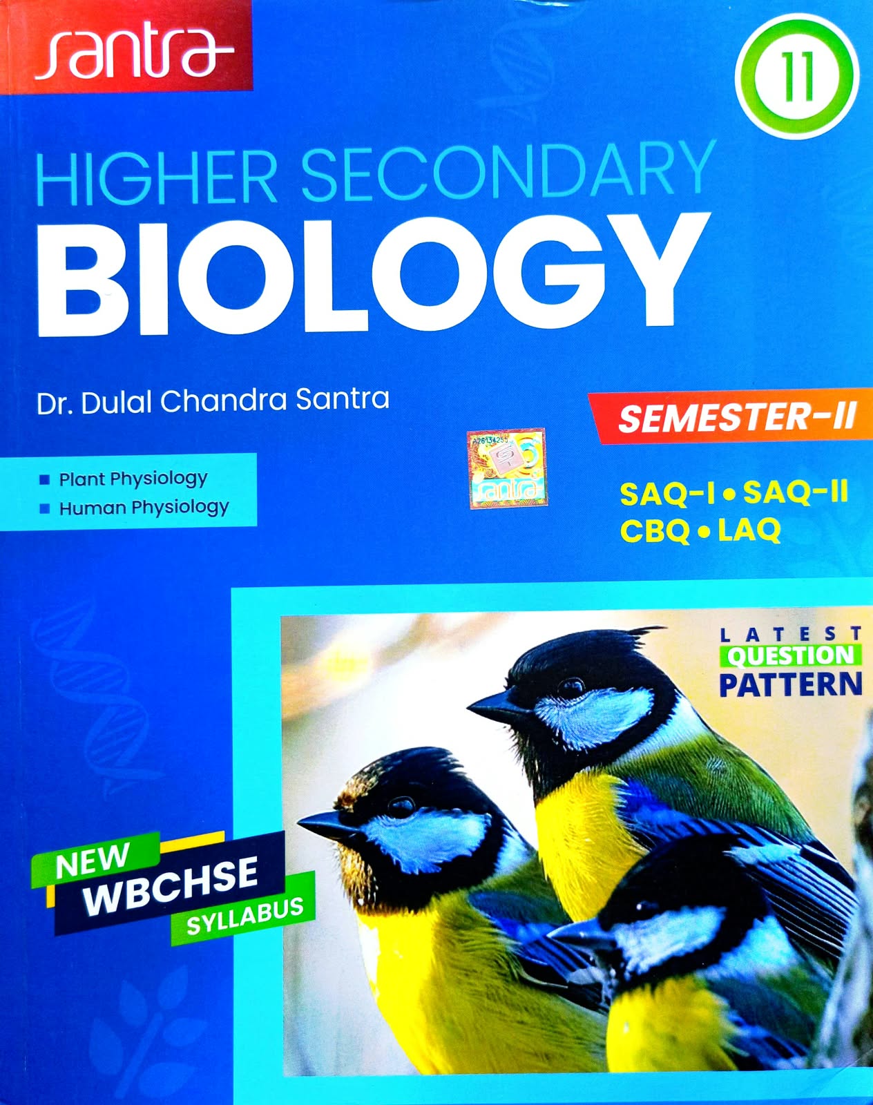 BIOLOGY-XI TEXT(SEM-2) SANTRA