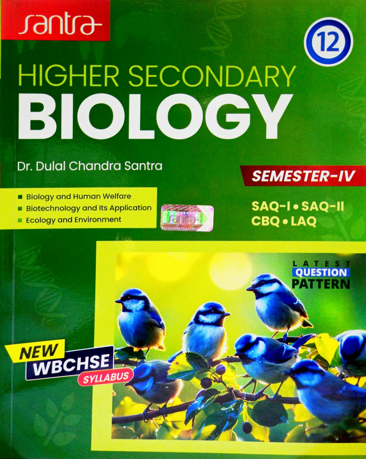 BIOLOGY-XII TEXT(SEM-4) SANTRA